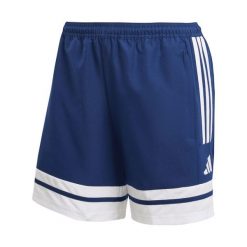 Spodenki damskie adidas Squadra Downtime. Niebieskie spodenki sportowe damskie Adidas, l, bez wzorów, z materiału, do piłki nożnej. Za 88.99 zł.