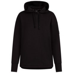 Bluza damska z kapturem DLX Hilde. Czarne bluzy damskie DLX, l, bez wzorów, z elastanu, z kapturem. Za 347.55 zł.