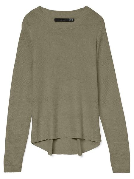 Vero Moda Sweter w kolorze zielonym rozmiar: XL. Zielone swetry klasyczne damskie Vero Moda, xl, ze splotem, bez kołnierzyka. Za 78.66 zł.
