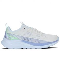Buty do biegania damskie K-Swiss Helio Trainer. Białe obuwie sportowe damskie K-SWISS, z materiału, bez zapięcia, do biegania. Za 233.00 zł.