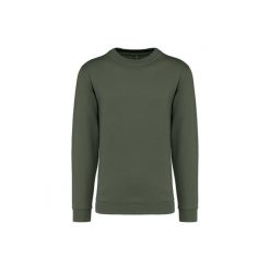 Bluza z okrągłym dekoltem Kariban. Zielone bluzy damskie KARIBAN, xl, bez wzorów, z bawełny, bez kaptura. Za 128.50 zł.