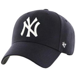 Czapka Z Daszkiem MVP New York Yankees. Niebieskie czapki z daszkiem damskie 47 Brand, bez wzorów. Za 150.99 zł.