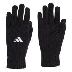 Tiro League Gloves. Białe rękawiczki damskie Adidas, bez wzorów, z dzianiny. Za 89.95 zł.