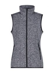 CMP Kamizelka polarowa w kolorze szarym rozmiar: 42. Szare kamizelki damskie CMP, bez wzorów, z materiału, bez kaptura. Za 112.45 zł.