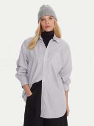 G-Star Raw Koszula D27133-E067 Błękitny Oversize. Niebieskie koszule damskie G-Star, s, bez wzorów, z bawełny, retro, bez kołnierzyka, bez ramiączek. Za 269.99 zł.