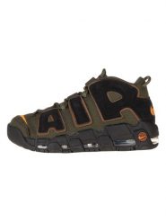 Nike Skórzane sneakersy "Air More Uptempo '96" w kolorze oliwkowo-czarnym rozmiar: 44. Brązowe obuwie sportowe damskie Nike, za kostkę, bez zapięcia. Za 463.45 zł.