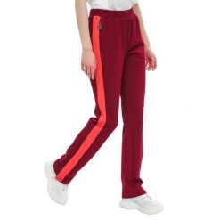 Spodnie dresowe damskie Fila Nery Track. Czerwone spodnie dresowe damskie Under Armour, s, bez wzorów, z bawełny. Za 206.00 zł.