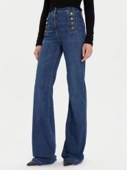 Elisabetta Franchi Jeansy PJ-02D-56E2-V440 Niebieski Regular Fit. Niebieskie jeansy damskie Elisabetta Franchi. Za 1,529.00 zł.