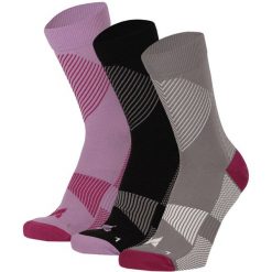 Skarpety kompresyjne unisex Xtreme, 3-pak. Czarne skarpetki damskie XTREME SOCKSWEAR, bez wzorów, z elastanu. Za 130.16 zł.