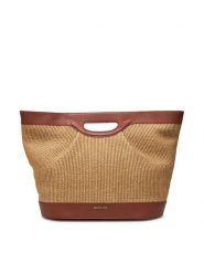 Marciano Guess Torebka 5GGZ22 7333A Brązowy. Brązowe torebki klasyczne damskie Marciano Guess, z materiału, bez dodatków. Za 639.99 zł.