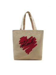 KARL LAGERFELD Torebka A1W50024 Beżowy. Brązowe torebki klasyczne damskie KARL LAGERFELD, z materiału, bez dodatków. Za 209.99 zł.