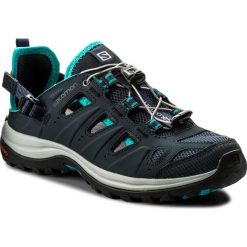 Trekkingi SALOMON - Ellipse Cabrio 381593 21 V0 Deep Blue/Slateblue/Teal Blue F. Niebieskie obuwie trekkingowe damskie Salomon, z materiału. W wyprzedaży za 289.00 zł.