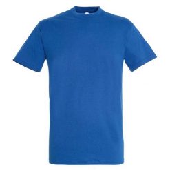 Koszulka Regent Dla Dorosłych Unisex. Niebieskie bluzki damskie SOL'S, s, bez wzorów, sportowe, bez kołnierzyka, bez ramiączek. Za 33.99 zł.
