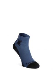 Skarpety do biegania X-Socks Run Discover Ankle. Niebieskie skarpetki damskie X Socks, bez wzorów, z elastanu. Za 85.79 zł.