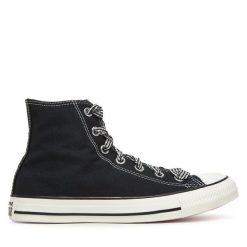 Trampki Converse. Czarne trampki damskie Converse, bez wzorów, bez zapięcia. Za 239.99 zł.