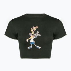 Koszulka damska Ellesse Tweetest Crop. Zielone koszulki damskie Ellesse, xs, bez wzorów, bez ramiączek. Za 76.99 zł.