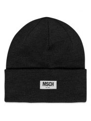 MOSS COPENHAGEN Czapka beanie w kolorze czarnym rozmiar: onesize. Czarne czapki damskie Moss Copenhagen, bez wzorów, z materiału. Za 87.81 zł.