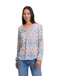 CARTOON Bluzka ze wzorem rozmiar: 38. Bluzki damskie Cartoon, bez wzorów, z wiskozy, bez kołnierzyka, bez ramiączek. Za 104.99 zł.