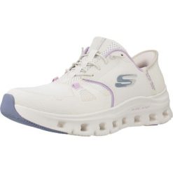 Buty Kobieta Skechers Glide-Step Pro biały. Brązowe obuwie sportowe damskie Skechers, bez zapięcia, trekkingowe, Skechers Sport. Za 388.99 zł.