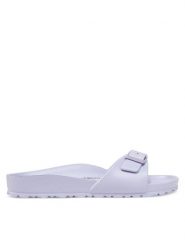 Birkenstock Klapki Madrid Eva 1029942 Fioletowy. Fioletowe klapki damskie Birkenstock, bez wzorów, z syntetyku, bez obcasa, bez zapięcia. Za 199.99 zł.