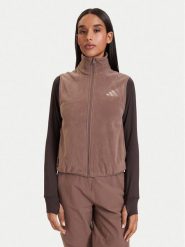 Adidas Bezrękawnik Terrex Multi Climawarm Full Zip Fleece Vest KQ9121 Brązowy Regular Fit. Brązowe kamizelki damskie Adidas, l, bez wzorów, z syntetyku, bez kaptura. Za 219.99 zł.
