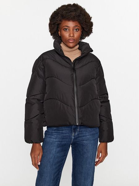 Vero Moda Kurtka zimowa 10290471 Czarny Regular Fit. Czarne kurtki damskie Vero Moda, na zimę, l, bez wzorów, z syntetyku, bez kaptura. Za 149.99 zł.