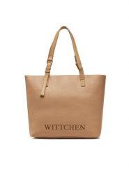 WITTCHEN Torebka 99-4Y-436-9 Beżowy. Brązowe shopper bag Wittchen, ze skóry, bez dodatków. Za 219.99 zł.