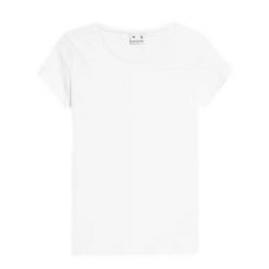 Koszulka Damska 4F. Białe koszulki damskie 4F, bez wzorów, bez ramiączek. Za 60.99 zł.