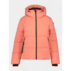 Kurtka Puchowa Damska Luhta Eiriken. Czerwone kurtki damskie Luhta, bez wzorów, z puchu, bez kaptura. W wyprzedaży za 687.20 zł.
