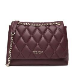 Torebka Nine West. Czerwone torebki klasyczne damskie Nine West, bez dodatków. Za 199.99 zł.
