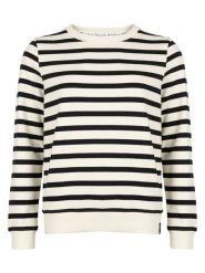 Roadsign Bluza w kolorze kremowo-czarnym rozmiar: XXL. Brązowe bluzy damskie Roadsign, xxl, bez wzorów, z bawełny, bez kaptura. Za 65.54 zł.