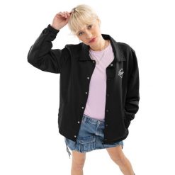 Kurtka coach Surf damska SIROKO Black Moon-W. Białe kurtki damskie SIROKO, l, bez wzorów, bez kaptura. W wyprzedaży za 169.00 zł.