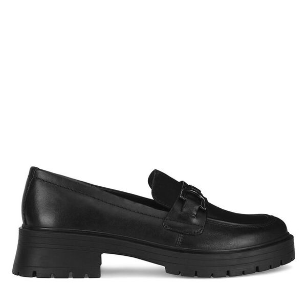 Mokasyny Lasocki. Czarne mokasyny damskie Lasocki, bez obcasa. Za 239.99 zł.