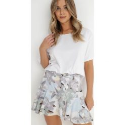 Szare Szorty Mariyam. Szare szorty damskie Born2be, z aplikacjami, z materiału. Za 34.99 zł.