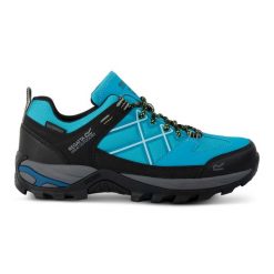 Buty turystyczne damskie Samaris III Low. Niebieskie obuwie sportowe damskie Regatta, bez zapięcia. W wyprzedaży za 269.99 zł.