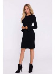 Made of emotion Sukienka w kolorze czarnym rozmiar: XXL/3XL. Czarne sukienki damskie Made Of Emotion, bez wzorów, bez ramiączek. Za 127.99 zł.