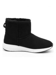 ISLAND BOOT Skórzane botki zimowe "Spotty" w kolorze czarnym rozmiar: 37. Czarne botki damskie Island Boot, na zimę, z materiału, bez obcasa, bez zapięcia. Za 165.99 zł.