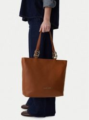 LOVE MOSCHINO Torebka JC4005PP1OLB0200 Brązowy. Brązowe shopper bag Love Moschino, bez wzorów, ze skóry, bez dodatków. Za 869.00 zł.