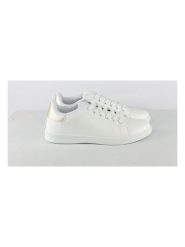 C'M Sneakersy w kolorze złoto-białym rozmiar: 38. Białe obuwie sportowe damskie C'M, z materiału, bez zapięcia. Za 86.99 zł.