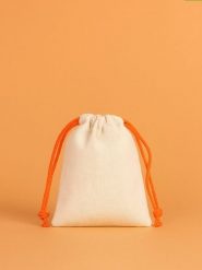 Samimi Worki (10 szt.) w kolorze beżowo-pomarańczowym - 13 x 10 cm rozmiar: onesize. Brązowe shopper bag Samimi, bez wzorów, z bawełny, bez dodatków. Za 91.34 zł.