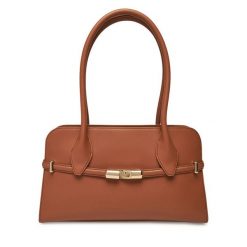 Torebka Furla. Brązowe torebki klasyczne damskie Furla, bez dodatków. Za 989.99 zł.