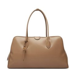 Torebka Calvin Klein. Brązowe torebki klasyczne damskie Calvin Klein, bez dodatków. Za 799.99 zł.