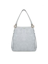 Badura Torebka Wen-13 Szary. Szare torebki klasyczne damskie Badura, z materiału, bez dodatków. Za 249.99 zł.