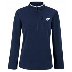 Damska bluza polarowa Tecnifibre Polar Quarter Zip. Niebieskie bluzy damskie TECNIFIBRE, bez wzorów, z polaru, bez kaptura. W wyprzedaży za 211.50 zł.