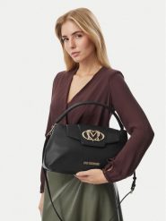 LOVE MOSCHINO Torebka JC4209PP0PKB0000 Czarny. Czarne torebki klasyczne damskie Love Moschino, ze skóry, bez dodatków. Za 949.99 zł.