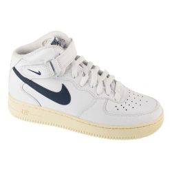 Buty sportowe Sneakersy damskie, Air Force 1 '07 Mid. Białe obuwie sportowe casual damskie Nike, trekkingowe, Nike Air Force. Za 529.99 zł.