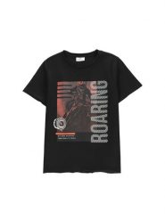 Coccodrillo T-Shirt WC5143205WBJ Czarny Regular Fit. Czarne t-shirty i koszulki chłopięce COCCODRILLO, bez wzorów, z bawełny, bez kołnierzyka, bez ramiączek. Za 29.99 zł.