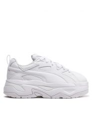 Puma Sneakersy Blstr Dresscode 396094-01 Biały. Białe obuwie sportowe damskie Puma, ze skóry, bez zapięcia. Za 309.99 zł.