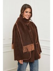 L'armoire de Suzette Płaszcz przejściowy w kolorze brązowym rozmiar: 38/40. Brązowe płaszcze damskie L'armoire de Suzette, l, bez wzorów, bez kaptura. Za 284.15 zł.