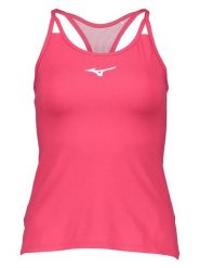 Mizuno Top funkcyjny w kolorze różowym rozmiar: XS. Różowe koszulki sportowe damskie Mizuno, xs, bez wzorów, z materiału, bez ramiączek. Za 52.67 zł.